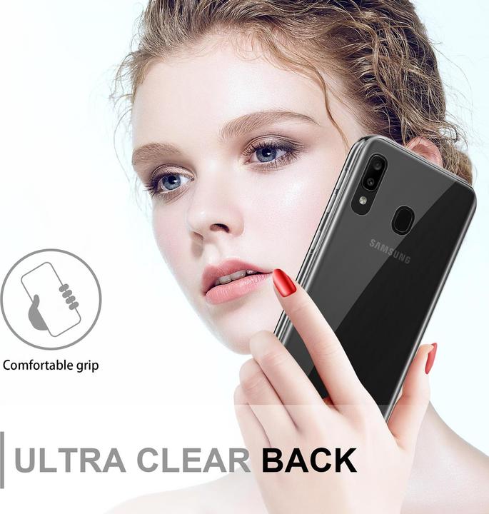Actual product image Cadorabo TPU 360 Degree Case Cover (Samsung Galaxy A20, TCL A30, Samsung Galaxy M10s)