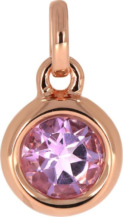 Produktbild Xen Anhänger mit 6 mm pink Amethyst ca. 0,80 ct. rosèvergoldet (925 Sterling Silber)