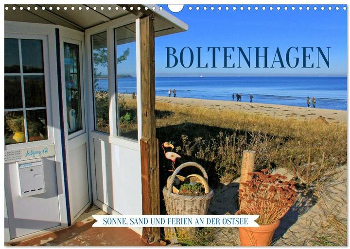 Actual product image Boltenhagen - Sonne, Sand und Ferien an der Ostsee (Wandkalender 2025 DIN A3 quer), Monatsk (A3, German)