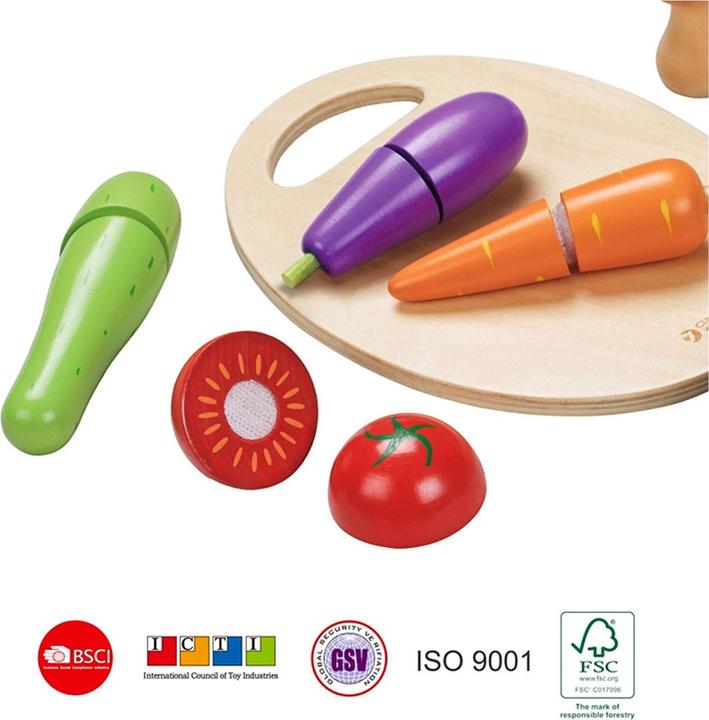 Image du produit Classic World Légumes en bois