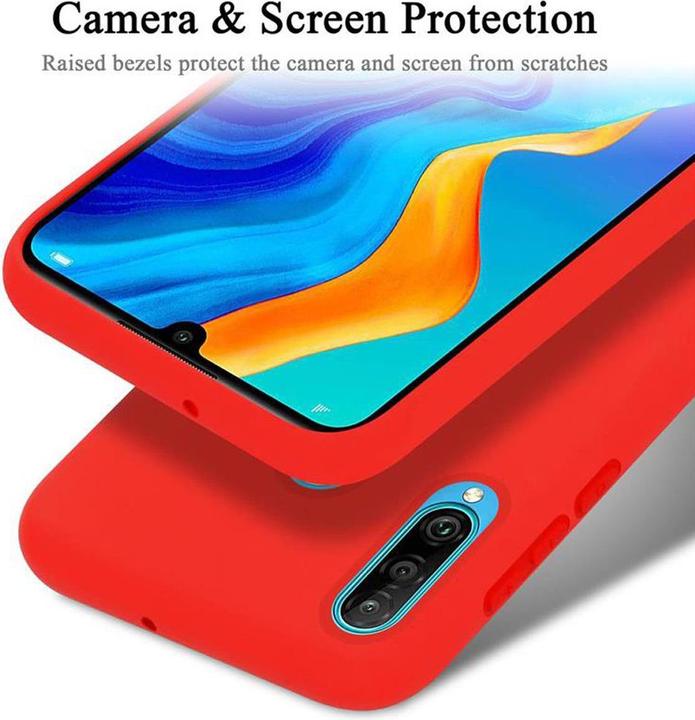 Actual product image Cadorabo TPU Liquid Silicone Case Cover (Huawei P30 Lite)