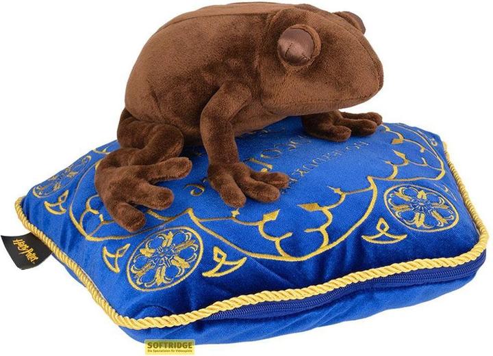 Immagine prodotto Noble Collection Harry Potter: Rana di cioccolato su cuscino (11 cm)