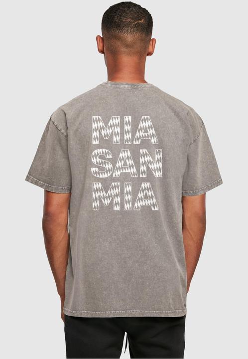 Produktbild FC Bayern München Logo Acid Washed Heavy Oversize Tee - 117805 (XS)