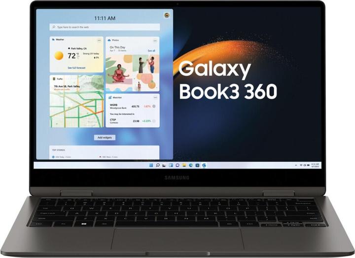 Actual product image Samsung Galaxy Book3 360 (13.30", Intel Core i7-1360P, 16 GB, 1000 GB, DE)