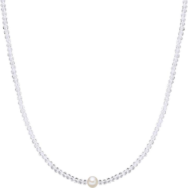 Image du produit Valero Pearls ValeroPearls Collier de perles - 33968 (Argent Sterling, 40 - 45 cm)