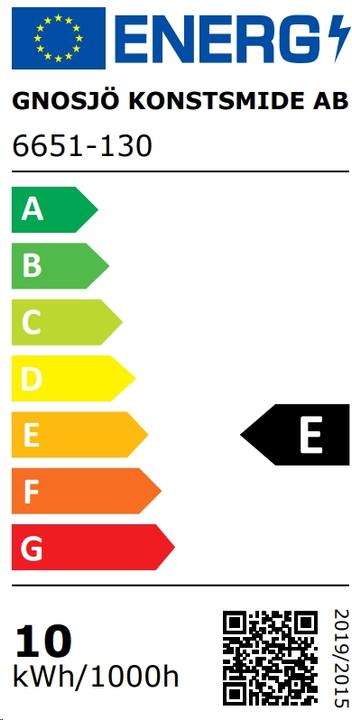 Energie-Label Konstsmide LED Baummantel gefrostet 1080 ww LED aussen (5 m)