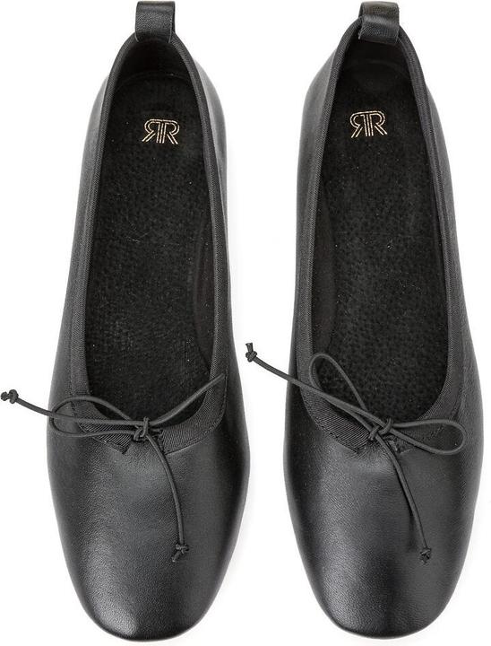 Produktbild La Redoute Collections Lederballerinas mit Schleife (41)