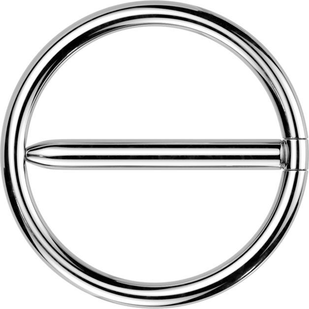 Star Piercing Segmentring Stab klappbar silber (ohne Messing, Titan G23)