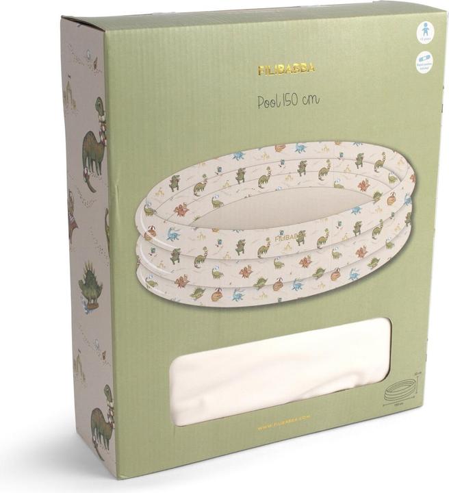 Produktbild Filibabba Planschbecken 150 cm Alfie - Dino Beach