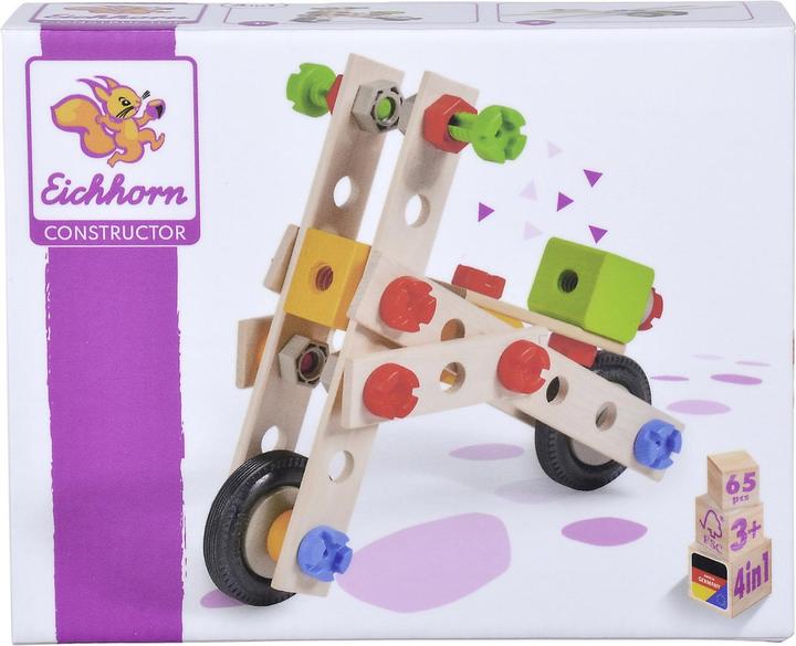 Actual product image Eichhorn Constructor 4in1, 65dlg.