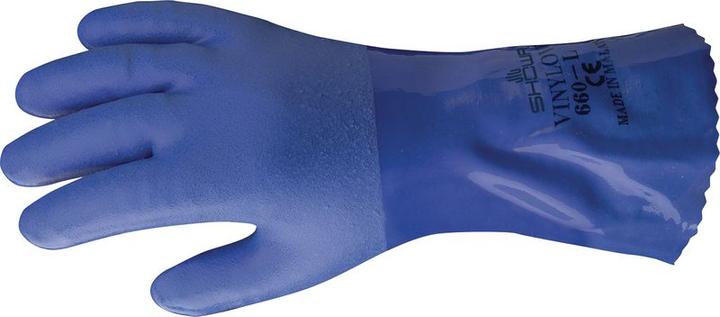 Actual product image Showa 660 PVC Gauntlet, 9 (9, L)