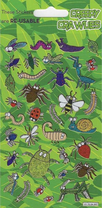 Image du produit Paper Projects - Autocollants CREEPY CRAWLIES