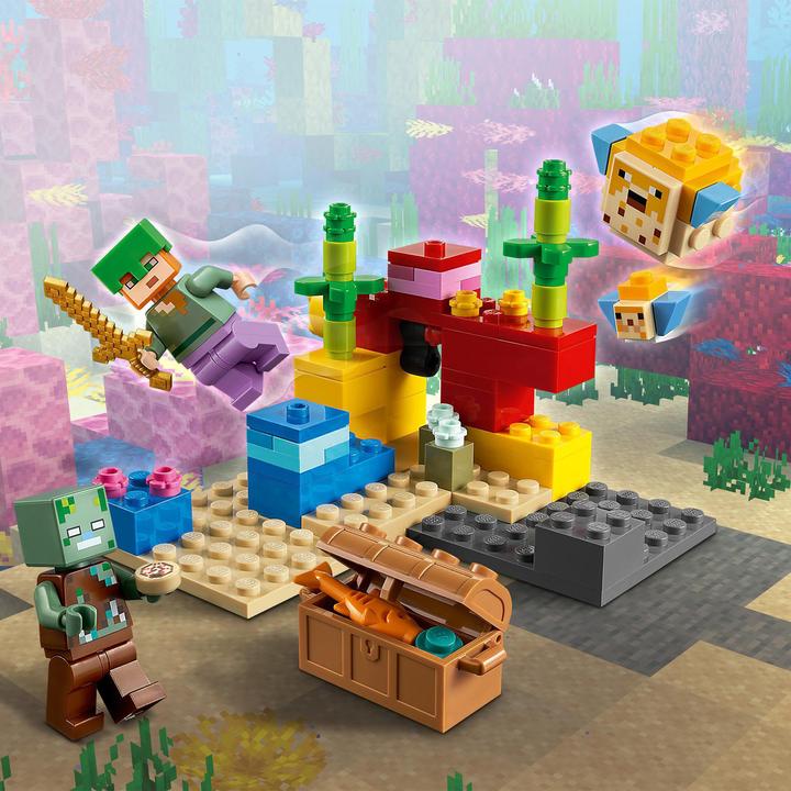 Immagine prodotto LEGO La barriera corallina (21164, LEGO Minecraft)
