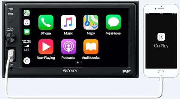 Produktbild Sony XAV-AX1005DB (Apple Carplay)