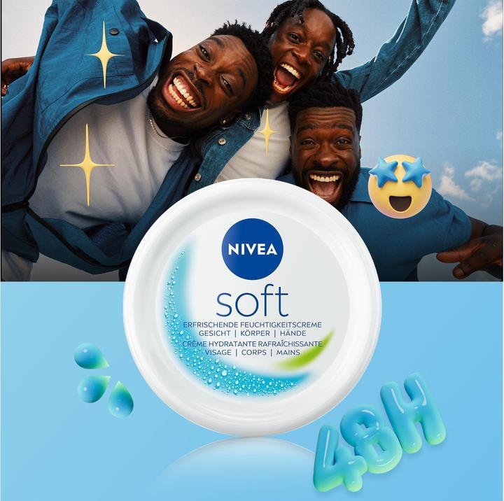 Produktbild NIVEA Soft Feuchtigkeitscrème (50 ml, Tagescreme)