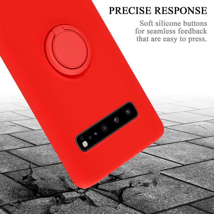 Produktbild Cadorabo TPU Liquid Ring Silicone Case Hülle (Samsung Galaxy S10 5G)