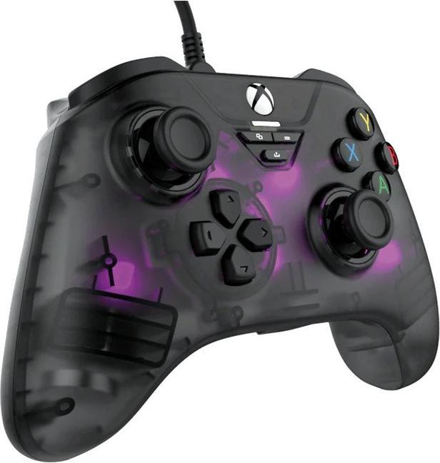 Actual product image Snakebyte XB Controller GamePad RGB X smoke grey incl. reverb effect and 1 month Gamepass (Xbox Series X, Xbox One S, PC, Xbox Series S)