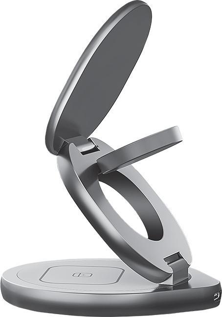 Immagine prodotto Forever MAWC-200 caricatore magnetico wireless 15W grigio 3in1 (15 W)
