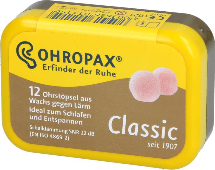 Actual product image Ohropax Classic Wax Noise Protection 1 (12 x)