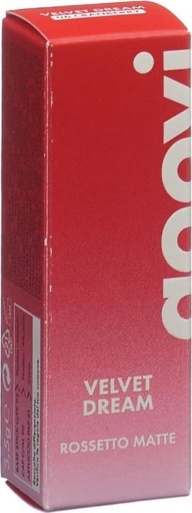 Goovi VELVET DREAM Rossetto 06 Mirtillo rosso opaco (Mirtillo rosso opaco)