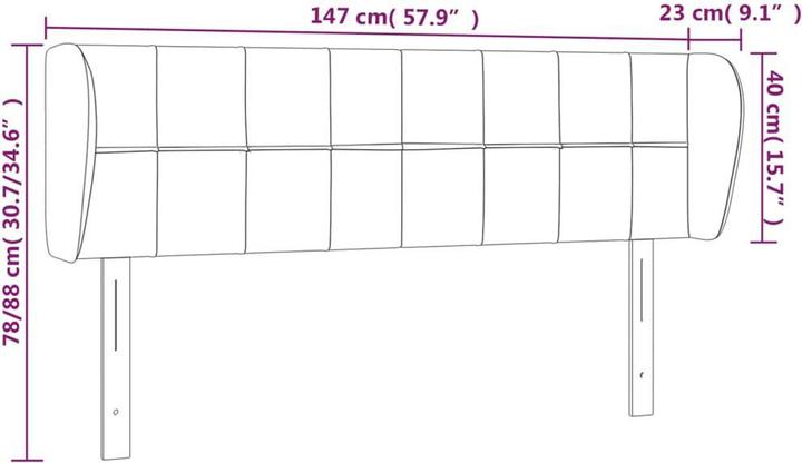 Produktbild VidaXL Sherwynd (147 x 23 x 88 cm)