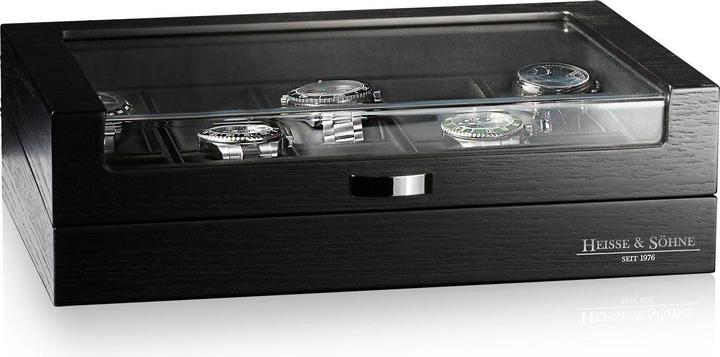 Heisse & Söhne Uhrenbox Oxford 10 - Dark Oak