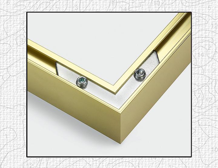 Actual product image Schipper MNZ aluminum frame triptych 50/80