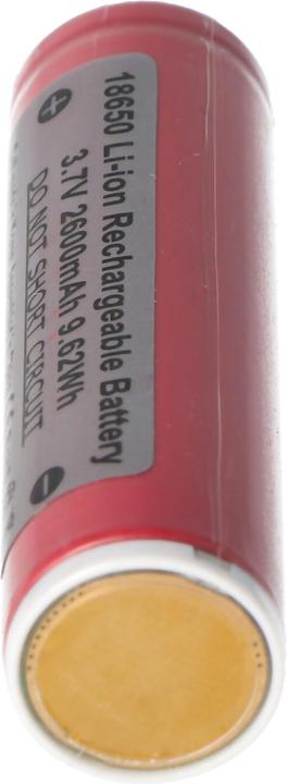 Produktbild Sanyo UR18650 Li-Ionen 3,6V - 3,7V 2600mAh geschützt (18650)