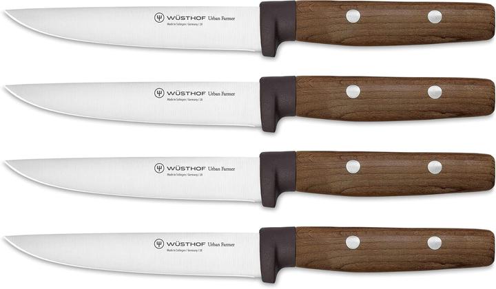 Image du produit Wüsthof Couteau à steak Set with 4 knives set with 4 knives Urban Farmer 9401 (4 pièce(s), Couteau)