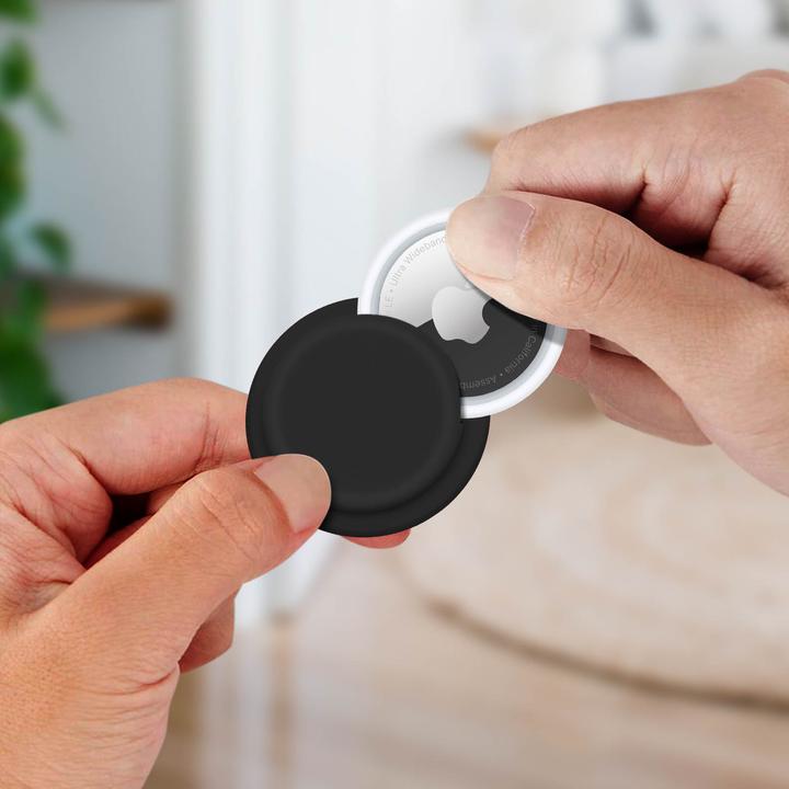 Actual product image Avizar AirTag soft adhesive mount