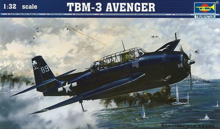 Actual product image Trumpeter Grumman TBF-3 Avenger