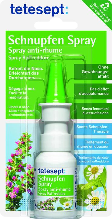 Actual product image Tetesept Rhinitis spray 20 ml (1 Piece)