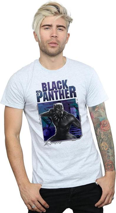 Immagine prodotto Maglietta Black Panther Tech Badge Uomo (L)