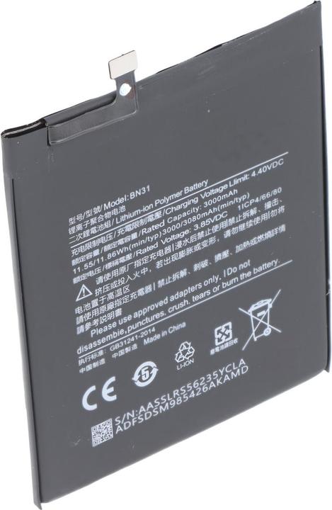 Produktbild AccuCell Akku Xiaomi Redmi Note 5A, Redmi S2