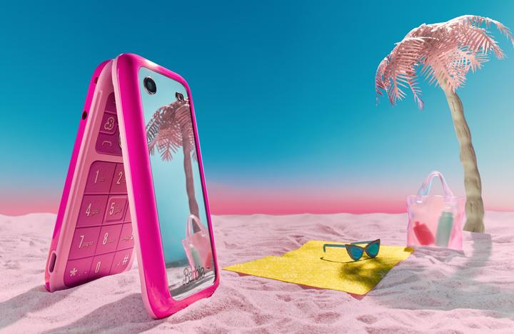 Actual product image HMD Barbie Phone (2.80", 0.30 Mpx, 4G)