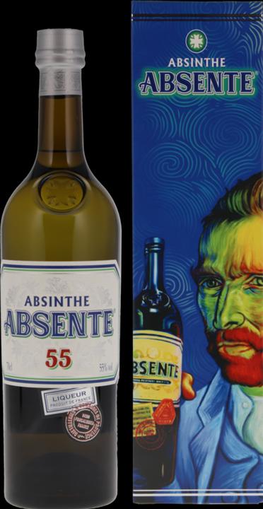 Actual product image Distilleries et Domaines de Provence Absente Liq. aux plantes d'Absinthe (18 years, 55 %, France, 1 x 70 cl, Absinthe)