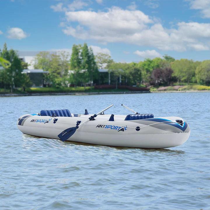Produktbild Juskys Schlauchboot mit zwei Sitzbänken (322 cm, 4 Pers.)