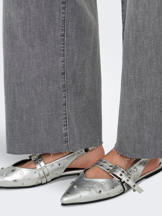 Produktbild Only ONLANN-MADISON Hohe Taille Verkürzt Jeans Jeans mit weitem Bein (30)