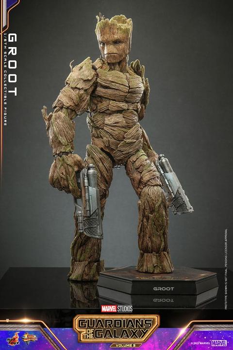 Image du produit Hot Toys Les Gardiens de la Galaxie Vol. 3 "Groot" Figurine 1/6
