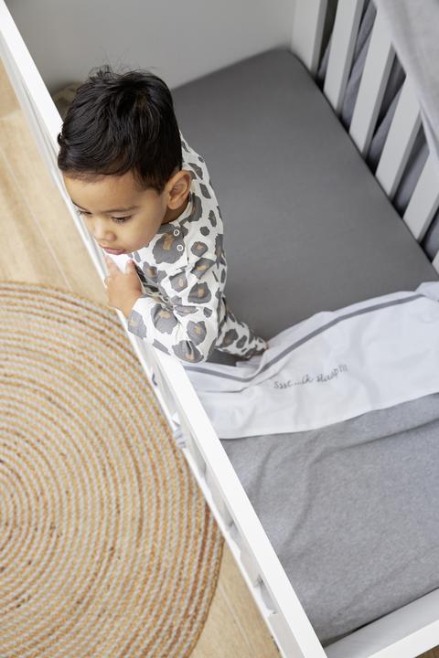 Image du produit Meyco drap housse jersey 60x120 gris