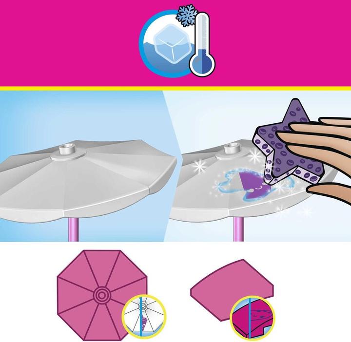 Immagine prodotto Mega Construx Barbie Color Reveal Convertibile Viaggio in auto