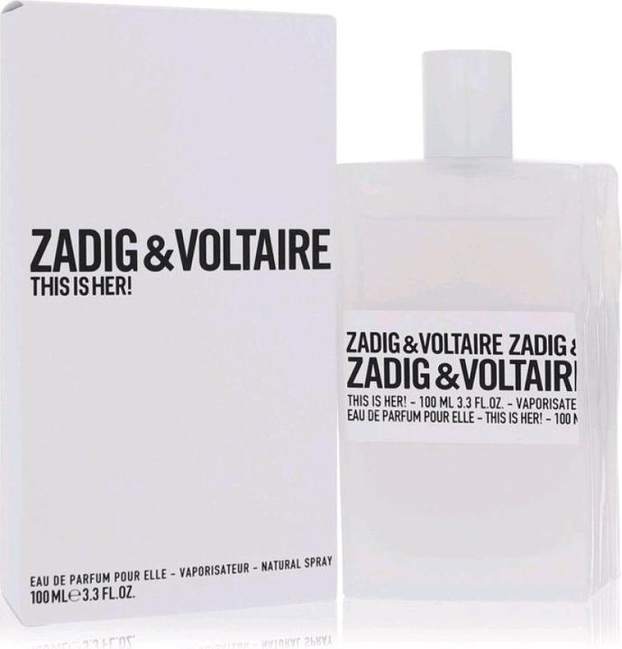 Actual product image Zadig & Voltaire This Is Her (Eau de parfum, 100 ml)