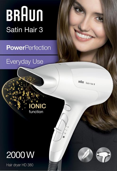 Actual product image Braun Satin Hair 3 PowerPerfection