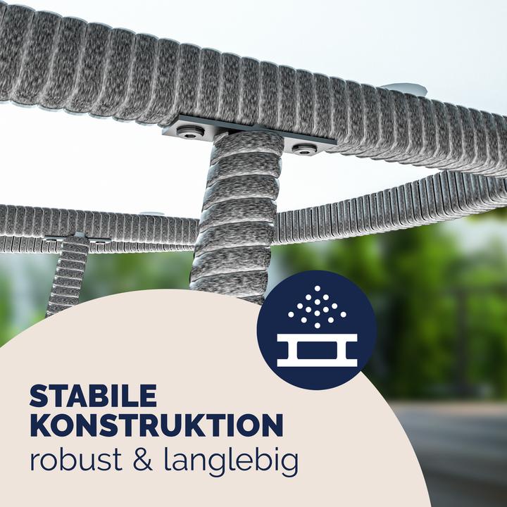 Produktbild Casaria Polyrattan Balkontisch (80 cm)