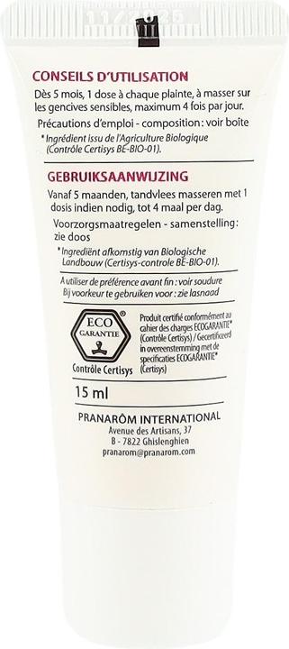 Actual product image Pranarom PranaBB Zahnungsgel Bio (15 ml)