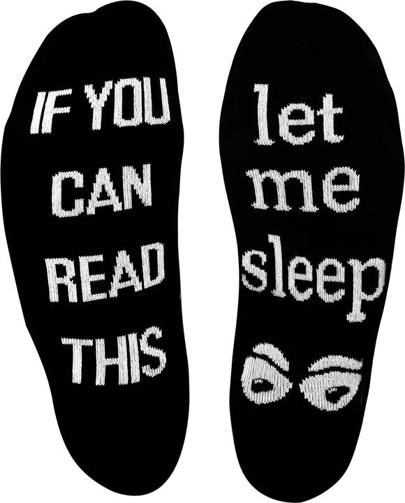 Image du produit Normani Chaussettes pour hommes avec des phrases amusantes (lot de 2, 47, 40 - 46)