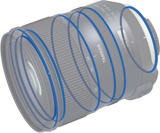 Productafbeelding Tamron SP 24-70mm f / 2.8 Di VC USD G2 Canon EF (Canon EF, APS-C / DX, Volledig formaat)
