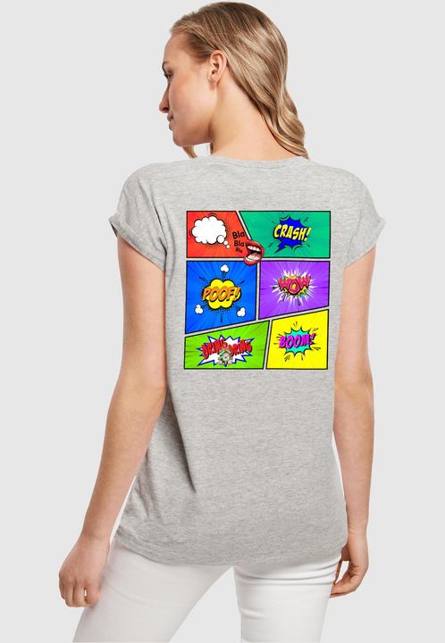 Image du produit Merchcode Ladies Book Comic Extended Shoulder Tee - 112993 (M)