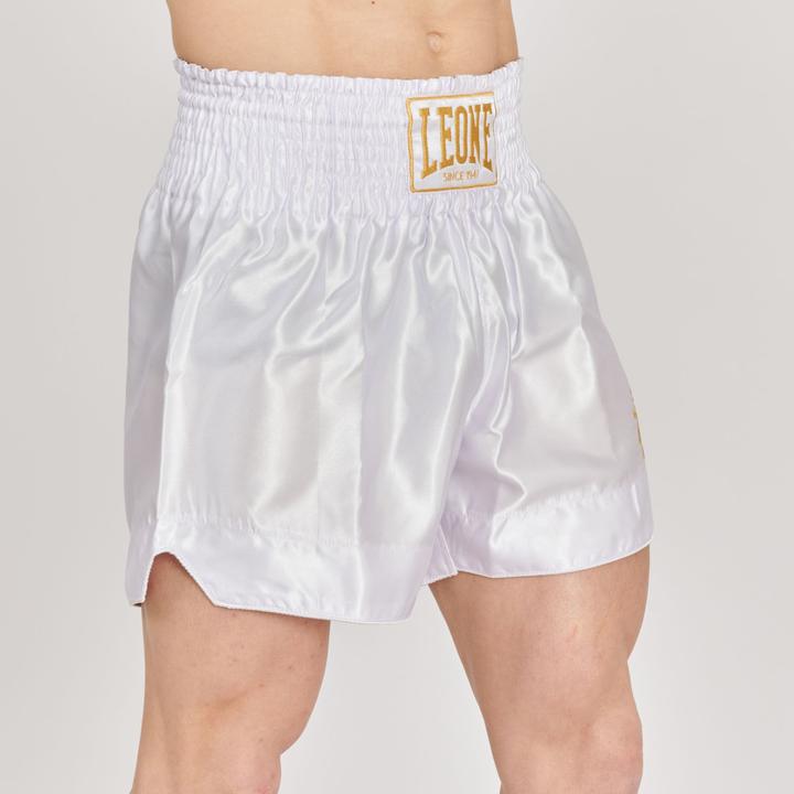Immagine prodotto Leone Pantaloni Basic Kickboxing AB970 Bianco (S)