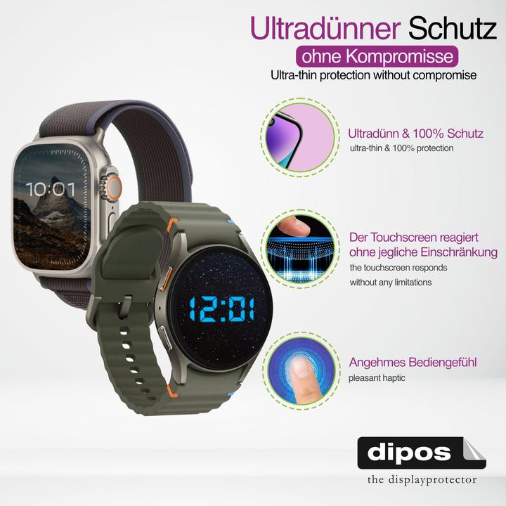 Actual product image Dipos Screen Protector Crystalclear for Pure Time Kids Watch